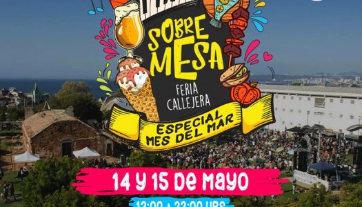 Vuelve Sobremesa  “Feria Callejera” a la V Región, especial mes del Mar